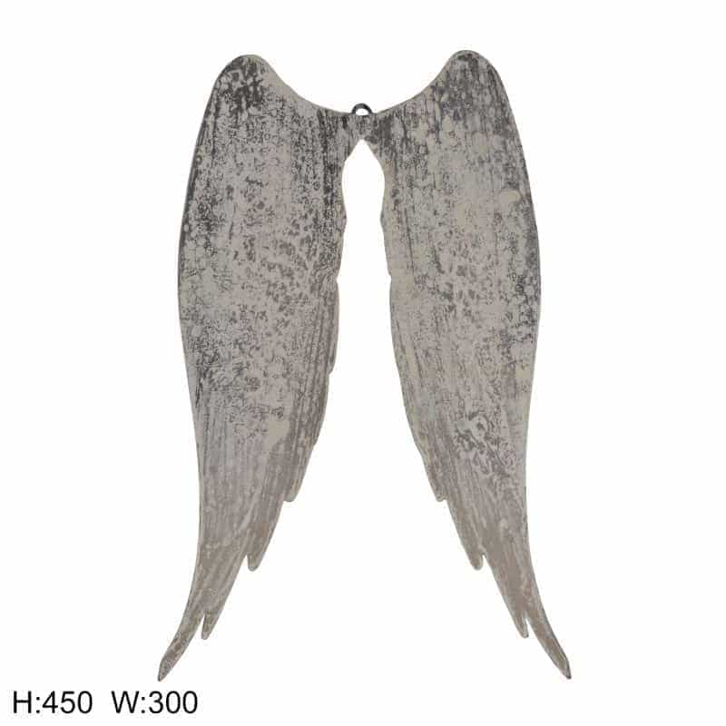 Small Distressed Angel Wings