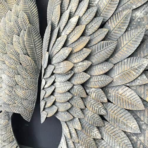 Large Feathered Angel Wings