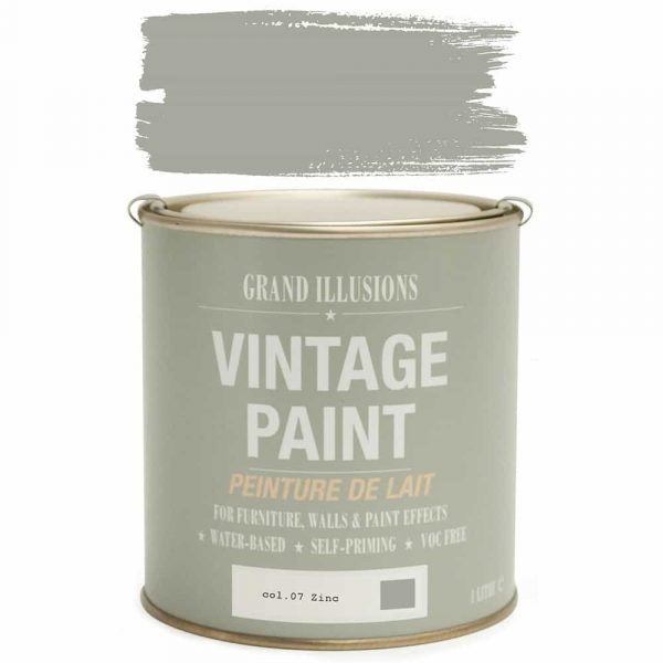 Vintage Paint 07 ZINC 1 Litre